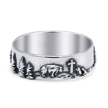 Trees & Cross Ring